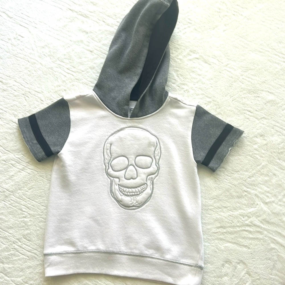 Boys Epic Threads Hooded Short Sleeve Sweatshirt, Size 5